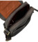 Pánska kožená crossbody taška hnedá - Sendi Design Fidlo