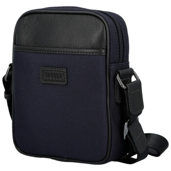 Pánska crossbody taška modrá - Fagola Milany