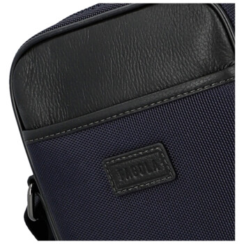 Pánska crossbody taška modrá - Fagola Milany