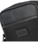 Pánska crossbody taška čierna - Fagola Milany