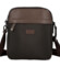Pánska crossbody taška hnedá - Fagola Jeris