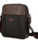 Pánska crossbody taška hnedá - Fagola Jeris