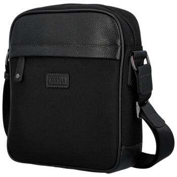 Pánska crossbody taška čierna - Fagola Jeris