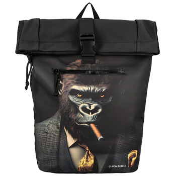 Batoh čierny - New Rebels Monkey