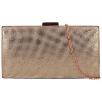 Dámska listová kabelka ružovo/zlaté - Michelle Moon Lamia Sea