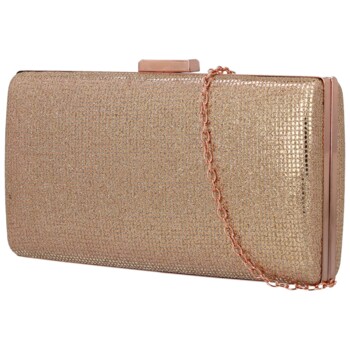 Dámska listová kabelka ružovo/zlaté - Michelle Moon Lamia Sea