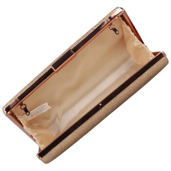 Dámska listová kabelka ružovo/zlaté - Michelle Moon Lamia Sea