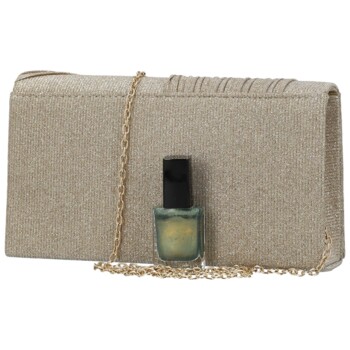 Dámska listová kabelka zlatá - Michelle Moon Acperis