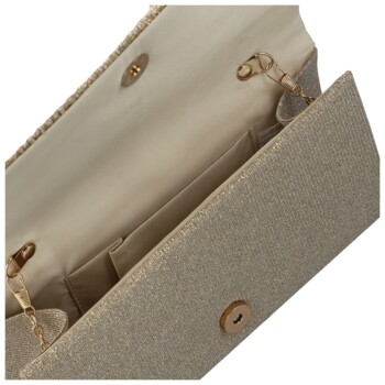 Dámska listová kabelka zlatá - Michelle Moon Acperis