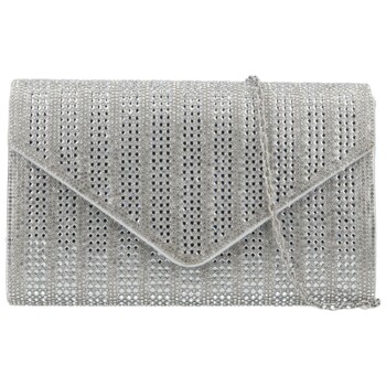 Dámska plesová kabelka strieborná - Michelle Moon Diliara