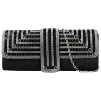 Dámska listová kabelka čierna - Michelle Moon Beaty