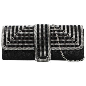 Dámska listová kabelka čierna - Michelle Moon Beaty