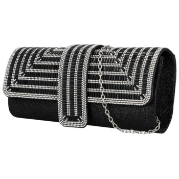 Dámska listová kabelka čierna - Michelle Moon Beaty