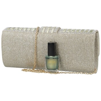 Dámska listová kabelka zlatá - Michelle Moon Beaty