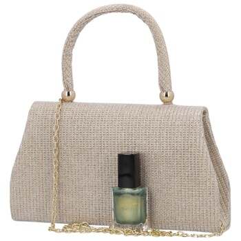 Dámska listová kabelka zlatá - Michelle Moon Sindy