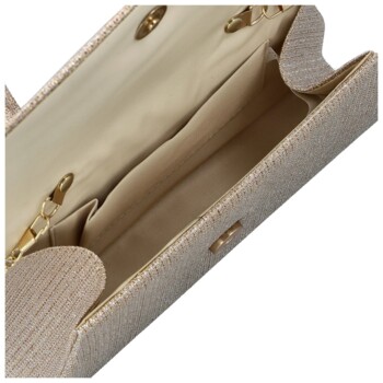 Dámska listová kabelka zlatá - Michelle Moon Sindy