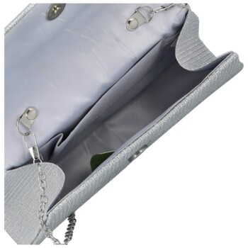 Dámska listová kabelka strieborná - Michelle Moon Sindy