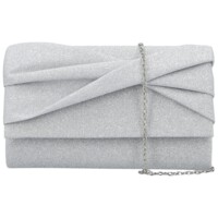 Dámska listová kabelka strieborná - Michelle Moon Aimy