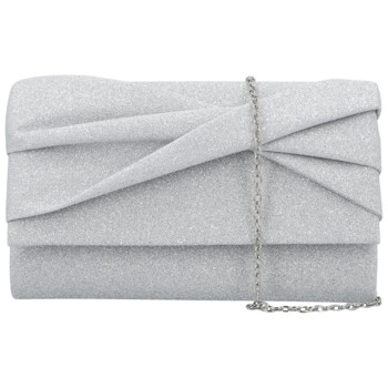 Dámska listová kabelka strieborná - Michelle Moon Aimy