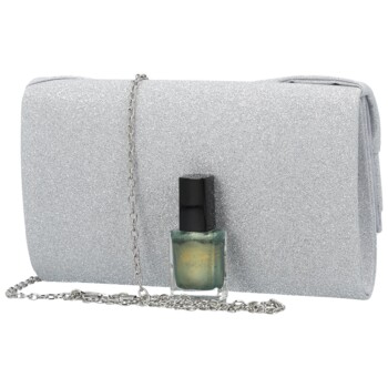 Dámska listová kabelka strieborná - Michelle Moon Aimy