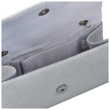 Dámska listová kabelka strieborná - Michelle Moon Aimy