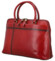 Dámska kožená kabelka do ruky vínová - Katana Arifa