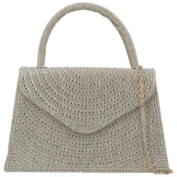 Dámska listová kabelka zlatá - Michelle Moon Alaya