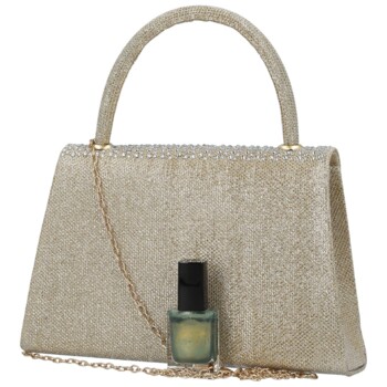 Dámska listová kabelka zlatá - Michelle Moon Alaya