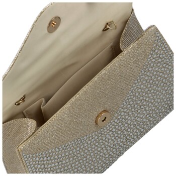 Dámska listová kabelka zlatá - Michelle Moon Alaya