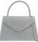 Dámska listová kabelka strieborná - Michelle Moon Alaya