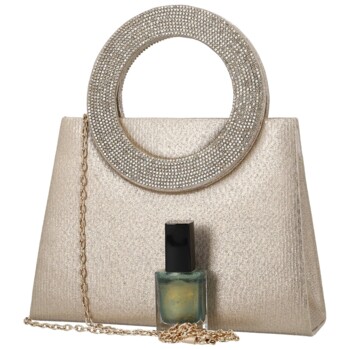 Dámska plesová kabelka zlatá - Michelle Moon Alette