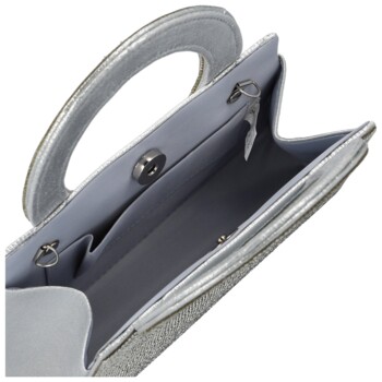 Dámska plesová kabelka strieborná - Michelle Moon Alette