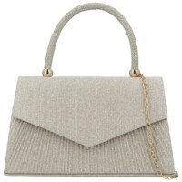 Dámska listová kabelka zlatá - Michelle Moon Leela