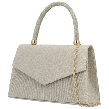 Dámska listová kabelka zlatá - Michelle Moon Leela
