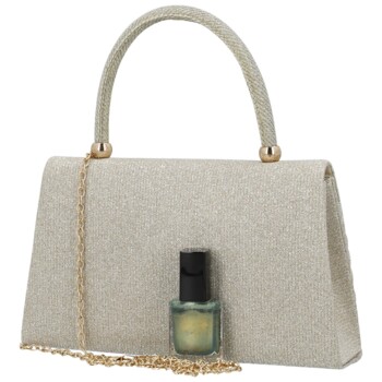 Dámska listová kabelka zlatá - Michelle Moon Leela