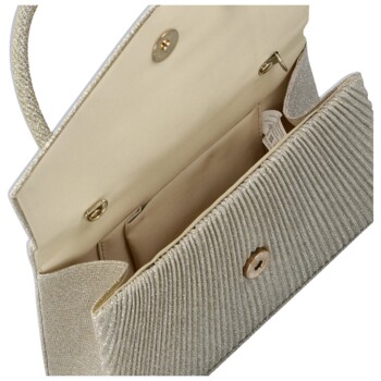 Dámska listová kabelka zlatá - Michelle Moon Leela