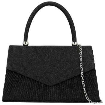 Dámska listová kabelka čierna - Michelle Moon Leela