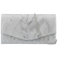 Dámska listová kabelka strieborná - Michelle Moon Arlette