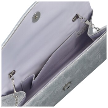 Dámska listová kabelka strieborná - Michelle Moon Arlette