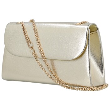 Dámska listová kabelka zlatá - Michelle Moon Leilani