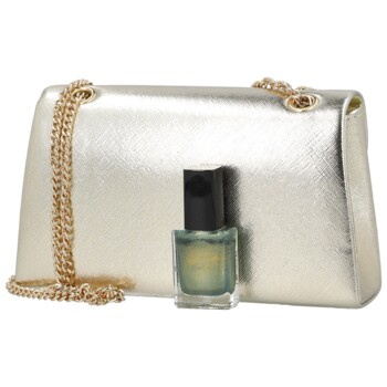 Dámska listová kabelka zlatá - Michelle Moon Leilani