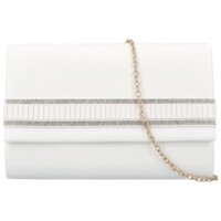 Dámska listová kabelka biela - Michelle Moon Brigit