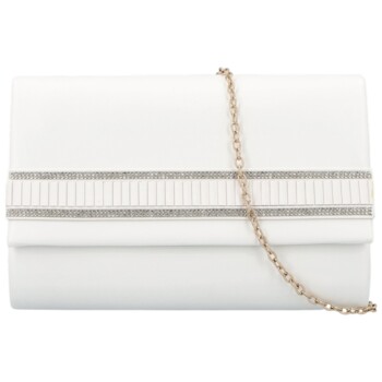 Dámska listová kabelka biela - Michelle Moon Brigit