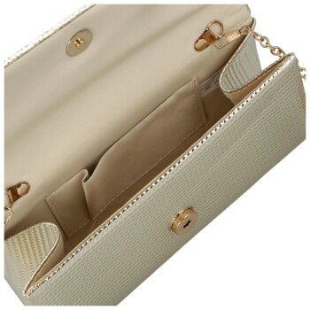 Dámska listová kabelka zlatá - Michelle Moon Flawie