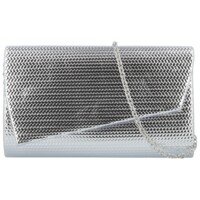 Dámska listová kabelka strieborná - Michelle Moon Flawie