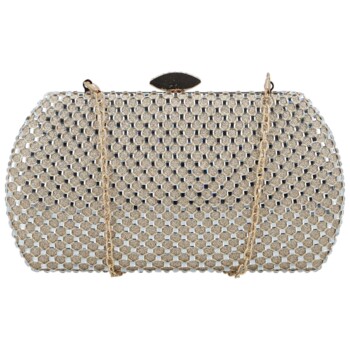 Dámska listová kabelka zlatá - Michelle Moon Estina