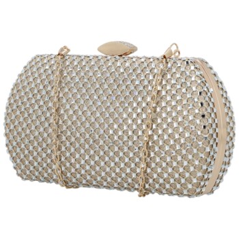 Dámska listová kabelka zlatá - Michelle Moon Estina