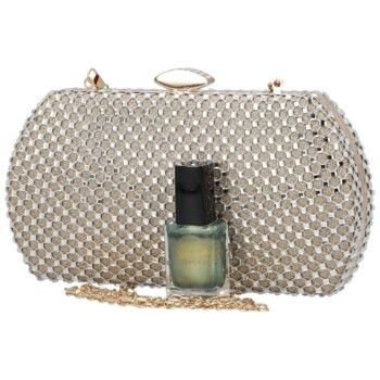 Dámska listová kabelka zlatá - Michelle Moon Estina