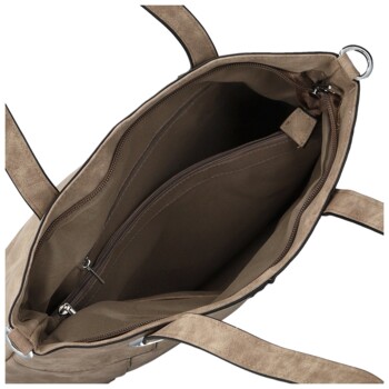 Dámska kabelka na rameno béžová - Firenze Sina