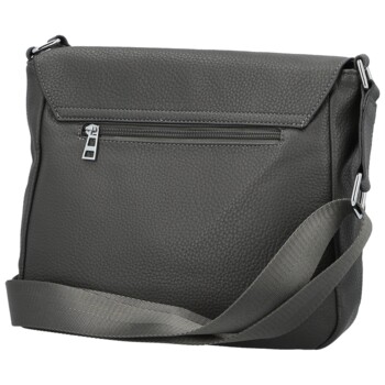 Dámska crossbody kabelka tmavo šedá - Firenze Holly